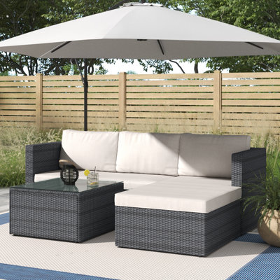 3 - Person Patio Conversation Set
