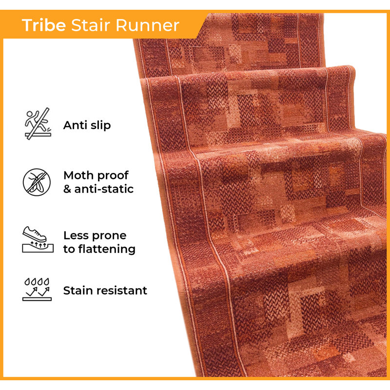 Stair Runner Altman Indoor Area Rug, Runner 480cm x 80cm