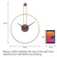 Ruary Metal Wall Clock-1442861516-1442861504