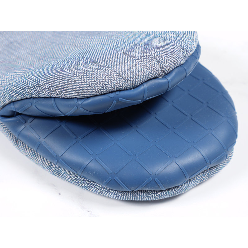 Ensemble de 2 mini-gants de cuisine en silicone Sur La Table, Marine