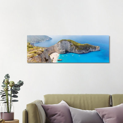 Summer In Greece by Matteo Colombo - Panoramic Gallery-Wrapped Canvas Giclée on Canvas