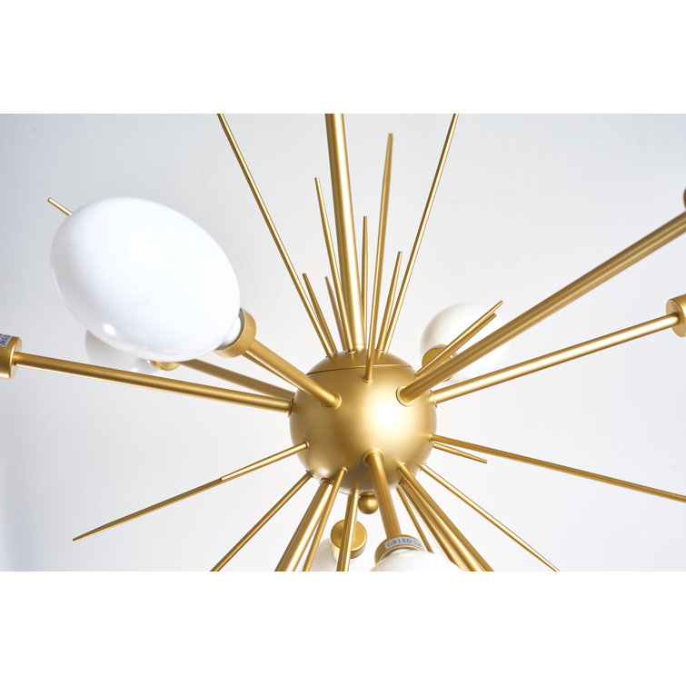 3 BRAS 6 abat-jour Spoutnik lustre luminaire style Stilnovo lampe moderne EUR 277,19 - FR