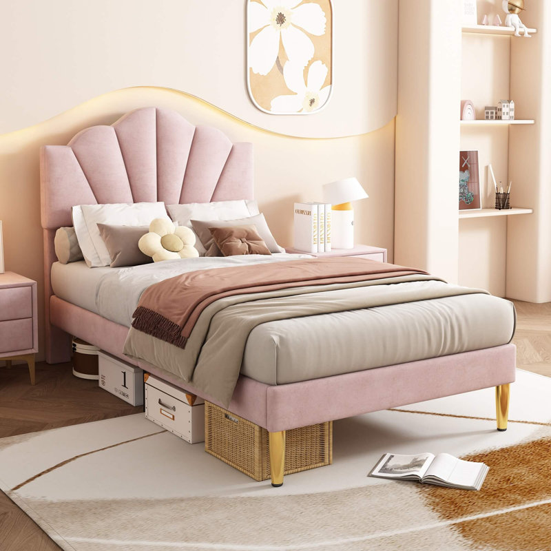 Upholstered Single (3') Bed Frame