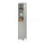 Tall Bathroom Cabinet, Freestanding Storage Cabinet With Drawer, MDF Board, Adjustable Shelf, Grey-1004634465