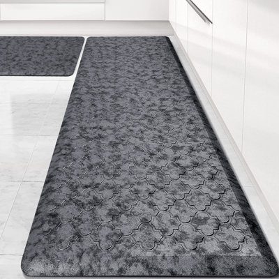 Tapis de cuisine antidérapant et antidérapant Airin (ensemble de 2)