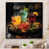 Black Floater Framed