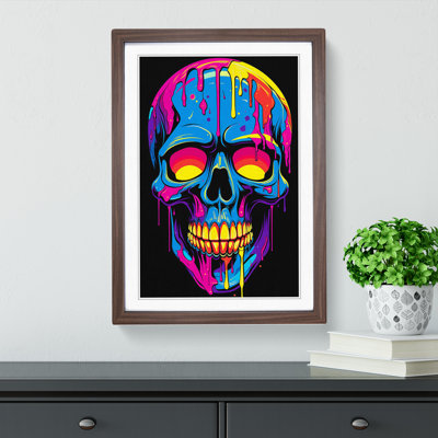 Skull Pop - Framed Print
