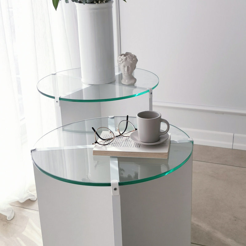 Tables gigognes en verre Lili