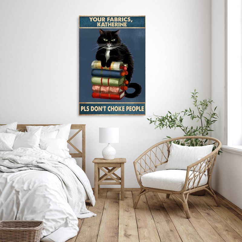 «Duante Your Fabrics Katherine», impression sur toile, H 36 po x l 24 po x P 1,25 po
