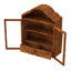 Armoire murale rétro en bois massif patiné-412608981