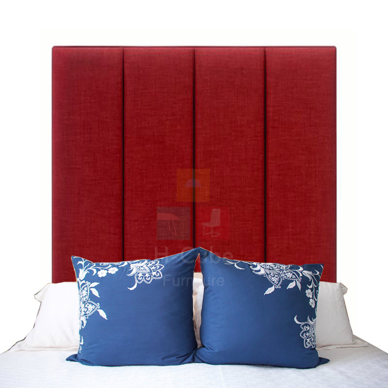 Alton Upholstered Headboard, Single (3'), Red