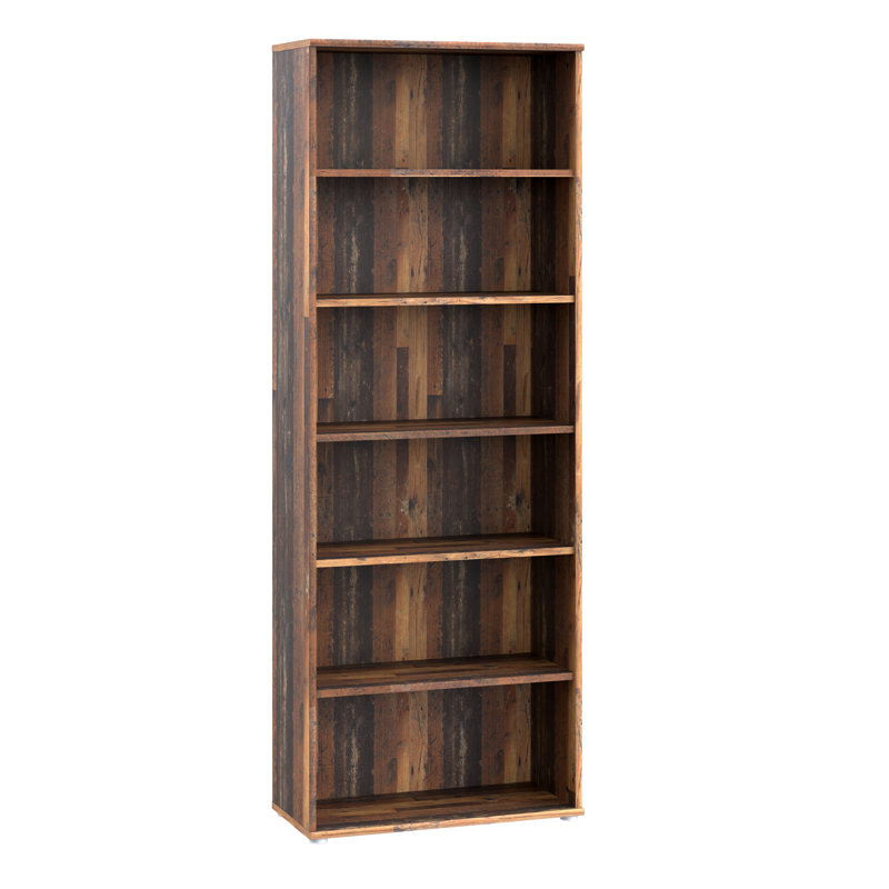 Belniak Standard Bookcase, (5 Shelves) 197"H x 72"W x 34"D