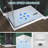 48" L x 36" W White Acrylic Shower Base for Two-Wall Alcove Left Entry | Center Drain with Magnetic Cover | Hassle-Free Cleaning