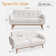 Square Arm Loveseat