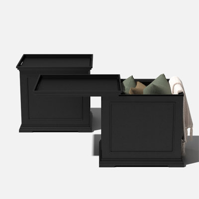 Brixton Series Rectangular 24'' L x 19'' W Outdoor Side Table