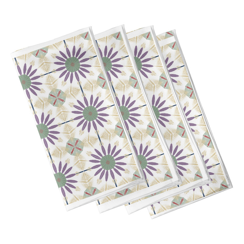 Ensemble de serviettes 4 pièces Friedman, Violet