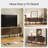 Mosser 3-Piece Flute Living Room Table Set -1915105900