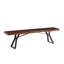 London Loft Solid Wood Dining Bench-881397062-881397063