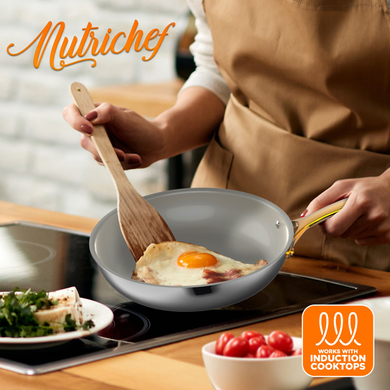 16 - Piece Non-Stick Aluminum Cookware Set