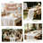 Boho Romantic Cheesecloth Gauze Crinkle Table Runner-370769973
