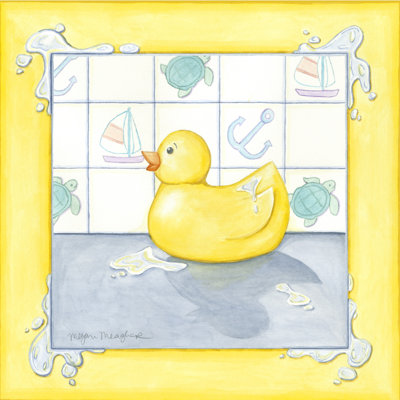 Small Rubber Duck (NA) II by Megan Meagher - 1 Piece Wrapped Canvas Wall Art