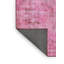 Tapis floral en laine rose clair-1944454619