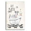 «Farm Animals Bath D» par Jean Plout, art mural en verre acrylique-508869861