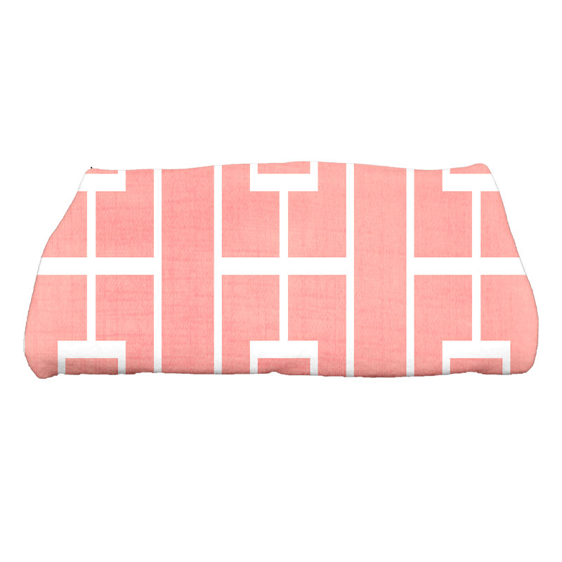 Serviette de bain Caleb-Jay, Corail