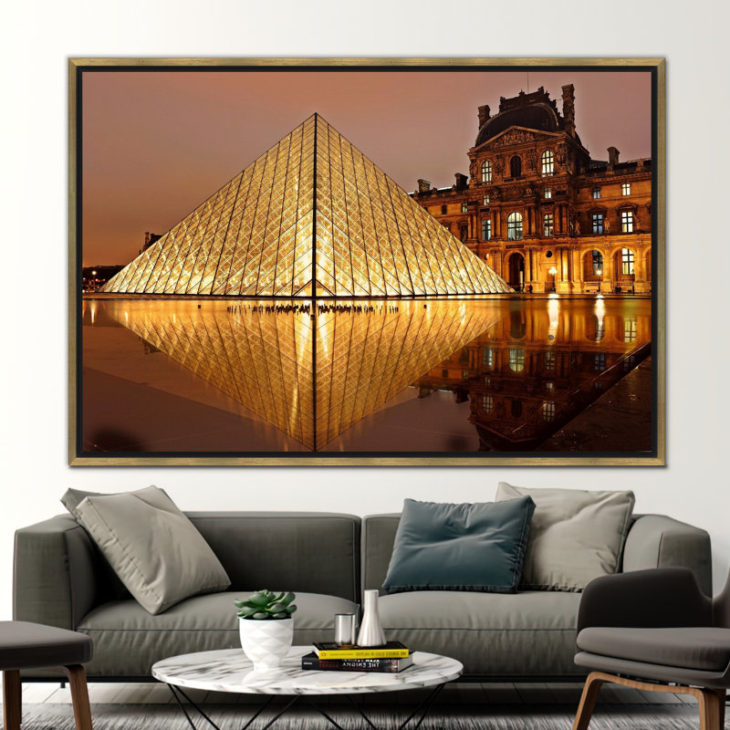 Print on Canvas, Gold Floater Framed, 40 cm H x 60 cm W
