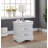 Louis Philippe White Finish Nightstand-1991488673