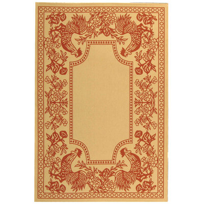 Tapis d'intérieur / extérieur à motif floral Havza