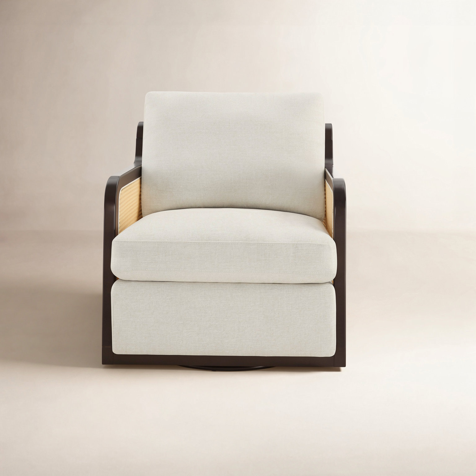 Smita Swivel Armchair, Beige