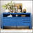 Modern Solid Ash Veneer MDF Sideboard With 3 Drawers And Semi-Open Shelf, For Living Room And Dining Area Storage-435305645