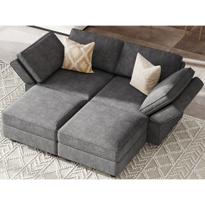 Ensemble de canapé-lit modulaire convertible Neemi