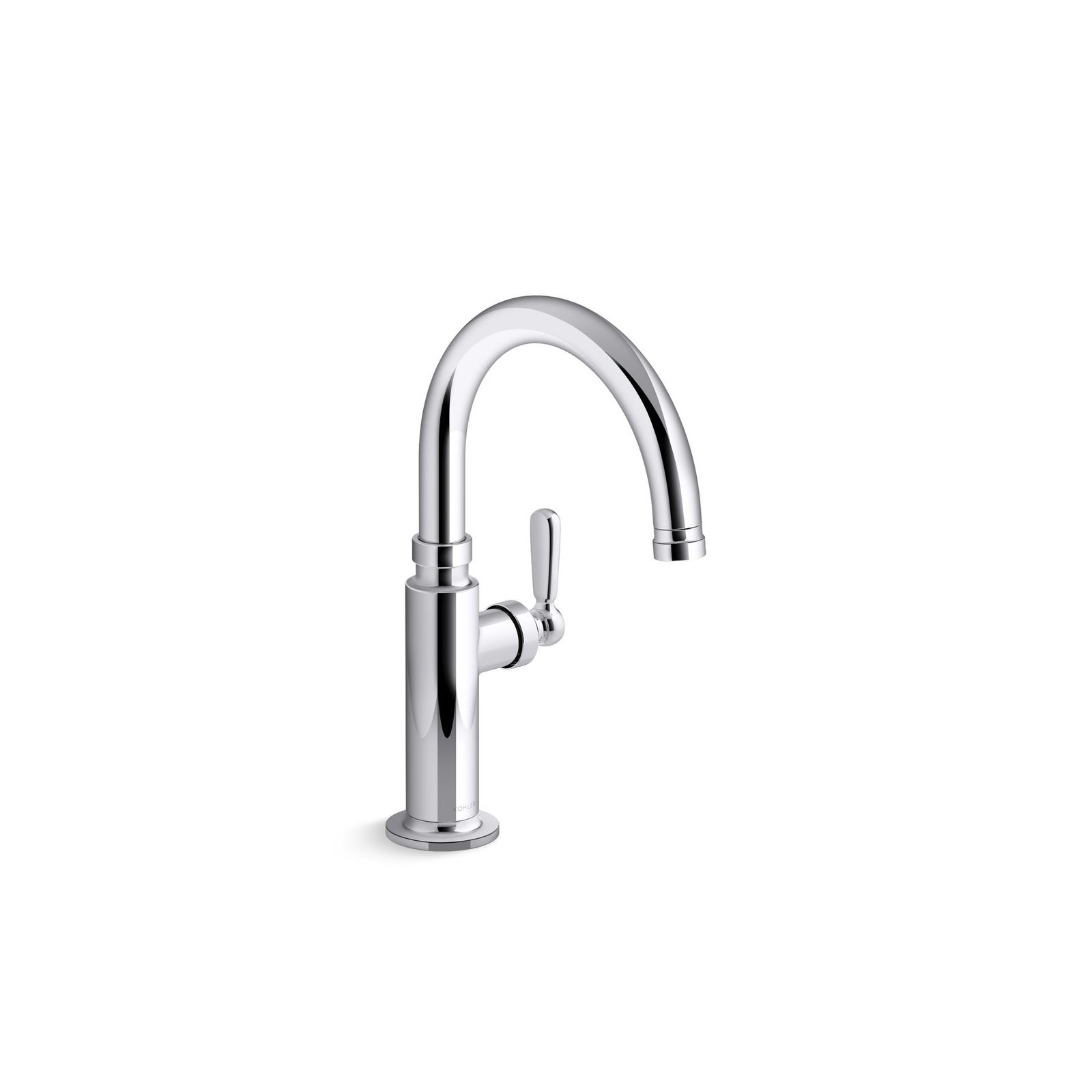 Edalyn by Studio McGee Single-Handle Bar Sink Faucet, Polished Chrome