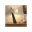 Obelisk Table Lamp - White Cotton-Linen Shade-1855708646