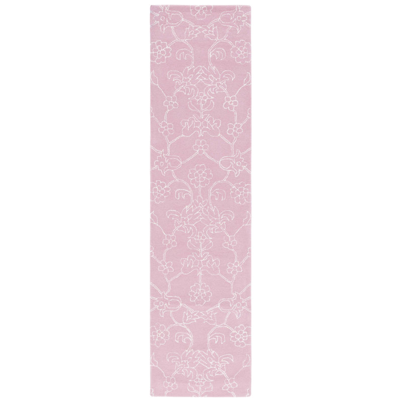 Tapis rose / ivoire Fifth Avenue 135, Tapis de couloir 2 pi 3 po x 9 pi