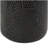 Ceramic Decorative Black Vase with Geometric Etchings-257359781
