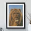 Portrait of a Lion Vol.2 by Rosa Bonheur - Picture Frame Painting-62804085-62804089