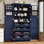Armoire de cuisine autoportante 35,5 x 17,6 x 70,9 pouces, grande armoire de rangement avec 4 portes, 2 tablettes de porte, 8 plateaux coulissants et tablette réglable pour la salle à manger, bleu