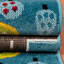 Caraballo Machine Woven Blue/Grey/Yellow/Red Rug-1210500958
