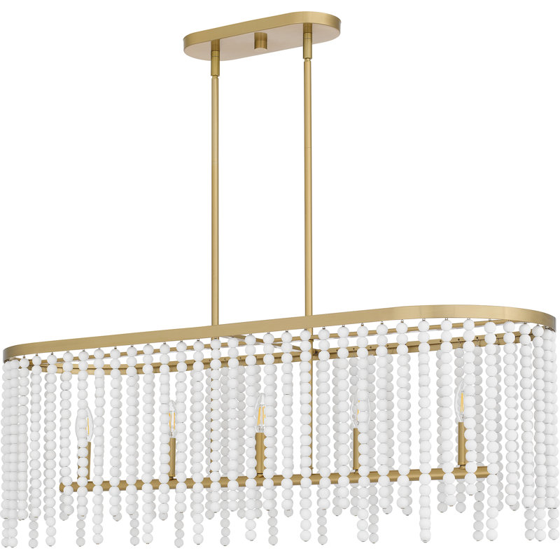 Damoney 5 - Light Dimmable Kitchen Island Round / Oval Chandelier
