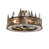 Tall Pines Downrod Ceiling Fan
