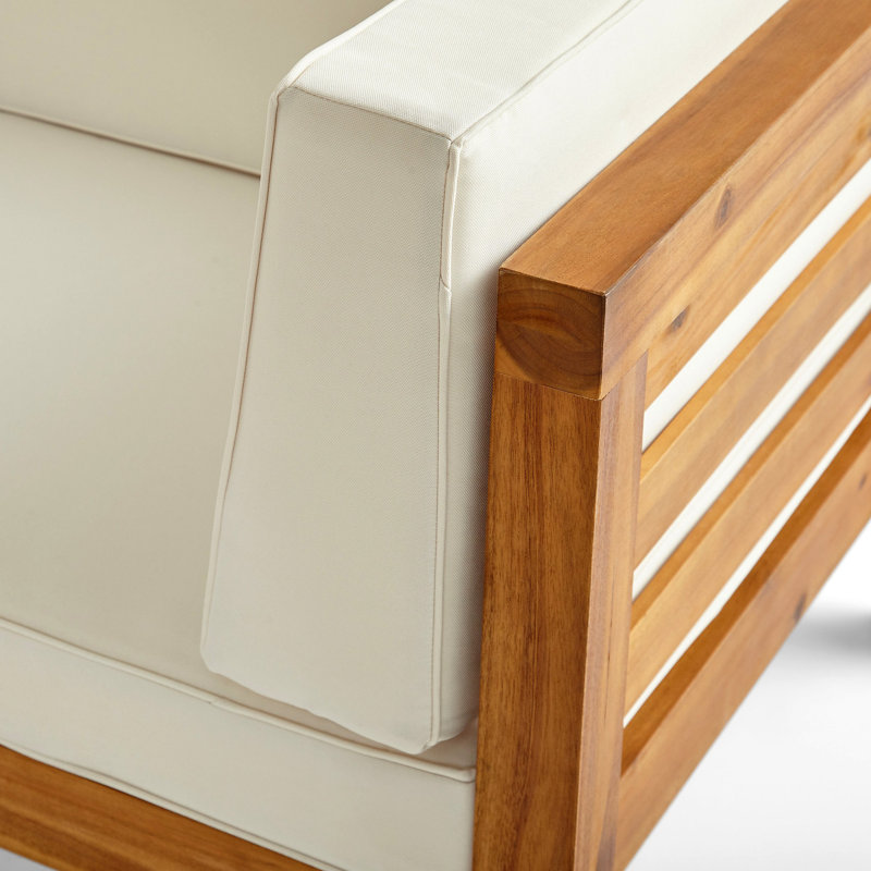 CHAISE CLUB, Teck, Beige