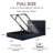 Raania Hydraulic Lift Up Storage  Upholstered Wingback Bed -457524856-457524855