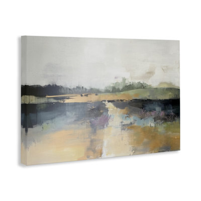 «Country Inspired Abstract Landscape», art mural par Elara Yasna