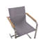 Klothilde Stacking Patio Dining Armchair with Cushion-640545063