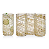 Color Swirl 18 oz. Highball Glasses