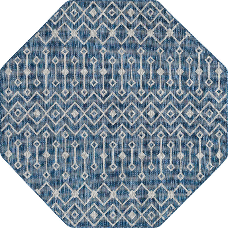 Outdoor Preen Area Rug Lakeside Color, Octagon 7'