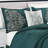 7 Piece Paisley Embroidered  Comforter Set-99143542-99143540